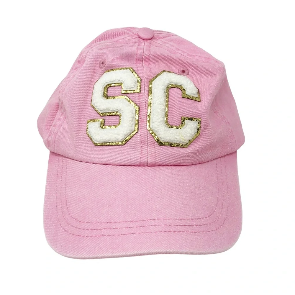 Chenille Varsity Letter SC‎ Patch Hat